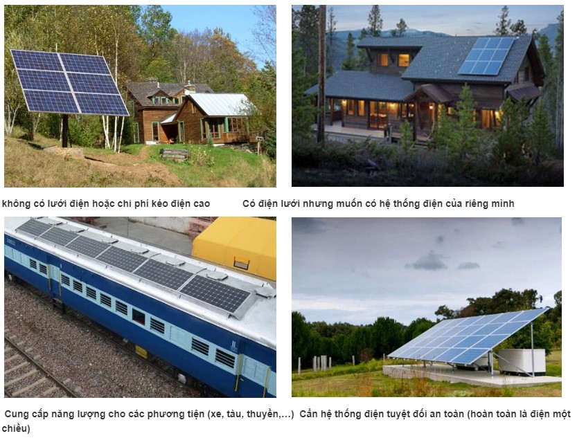 Vì sao nên sử dụng hệ thống pin mặt trời độc lập