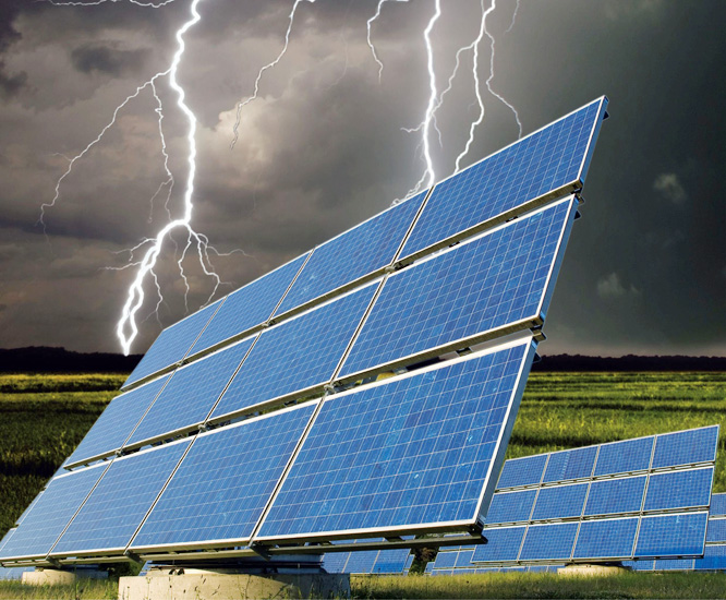 Cách chống sét cho hệ thống điện năng lượng mặt trời tại Việt Nam