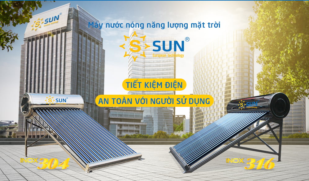 Bình nước nóng năng lượng mặt trời