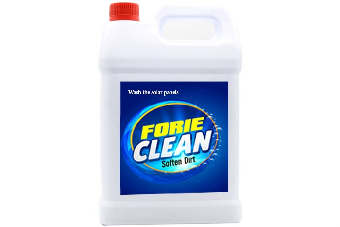 dung dich rua pin mat troi FORIE CLEAN | GPsolar