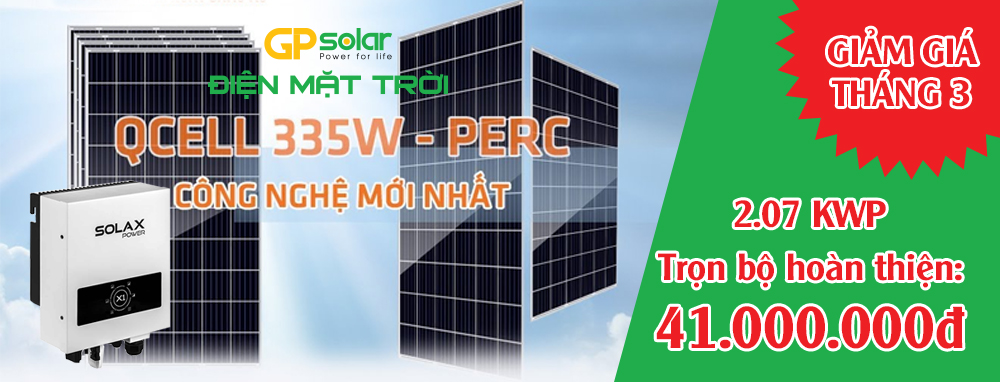 [SỐC KHUYẾN MÃI] nhận ngay 7 triệu khi lắp điện mặt trời