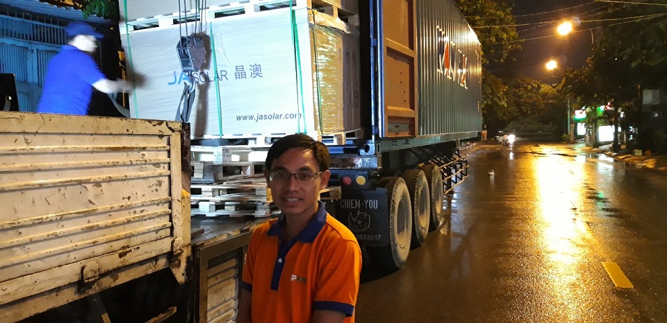 Pin mặt trời là Ja Solar