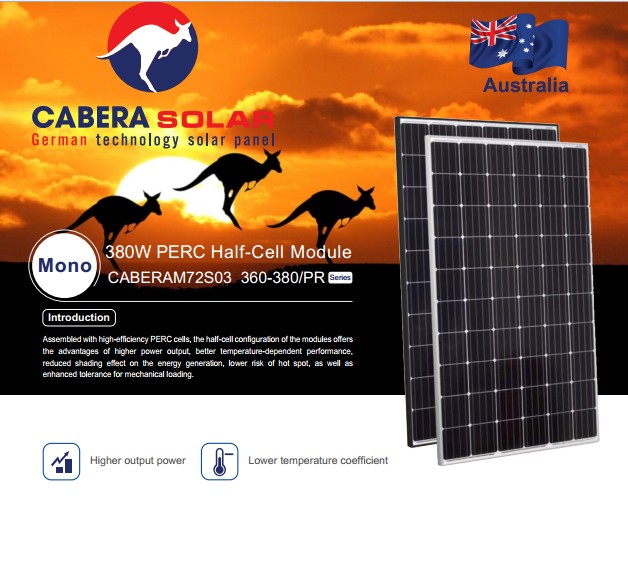 tam pin nang luong mat troi cabera solar | GPsolar