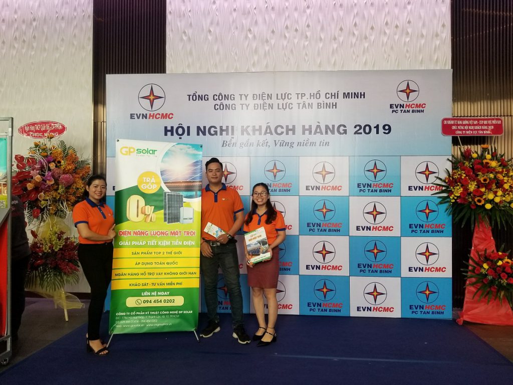 GP solar phối hợp điện lực Tân Bình Khuyến Mãi Lớn