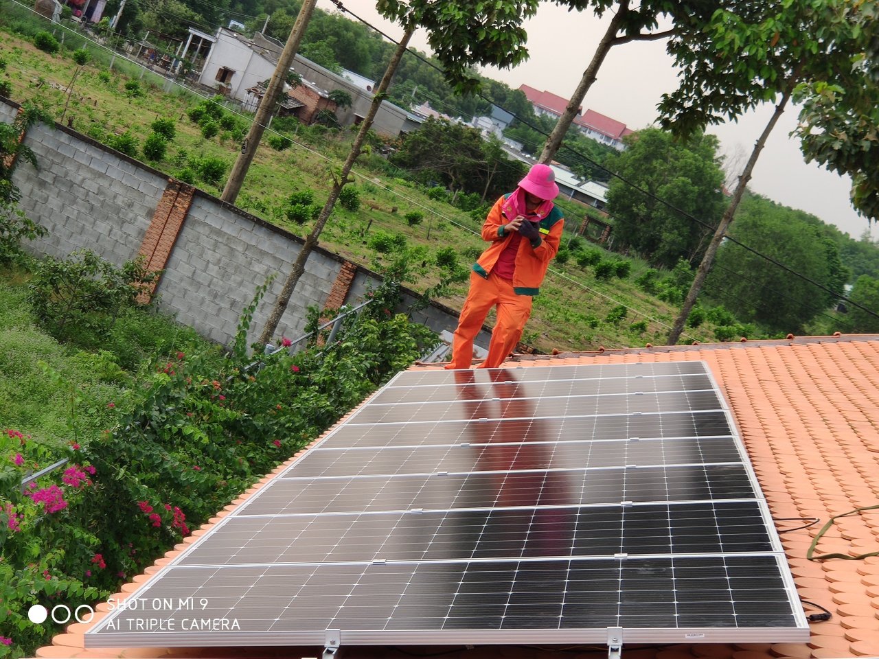 Dự án điện mặt trời 3kwp tại Bà Rịa Vũng Tàu