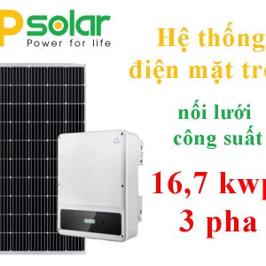 Bật mí cách giảm tiền điện tại xưởng sản xuất linh kiện điện tử | GPsolar Hệ thống điện mặt trời hòa lưới 16.7 kwp 3 pha