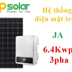 Hệ thống JA 6.4Kwp 3pha