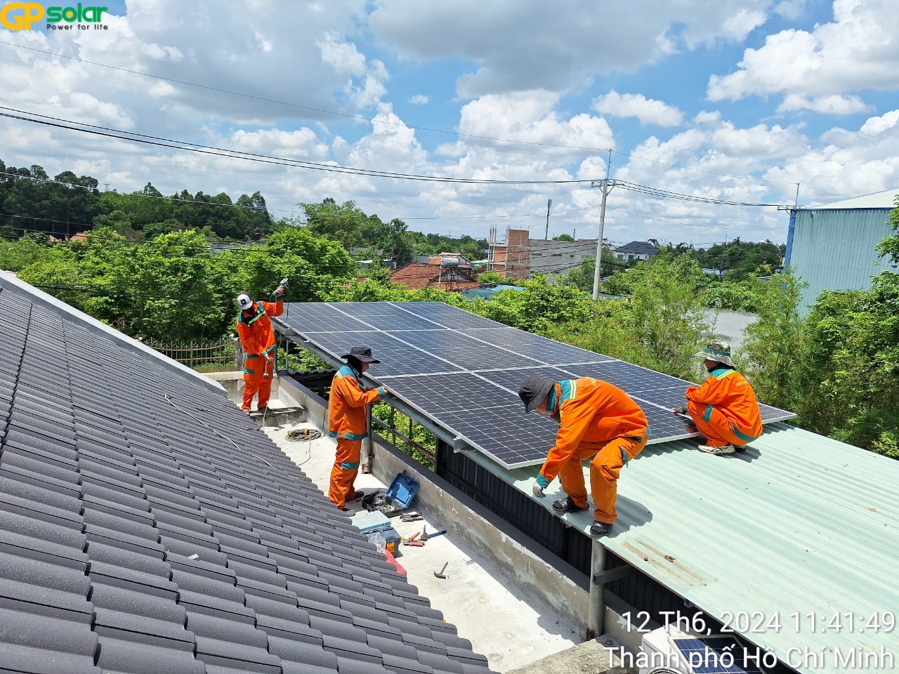 lap dat dien mat troi cho gia dinh tphcm | GPsolar