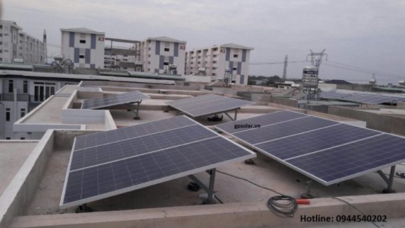 Sơn Gốc Nước dành cho khung giàn solar - Tăng tuổi thọ lâu dài cho điện mặt trời | GPsolar gpsolar lap dat he thong dien mat troi tai quan binh tan | GPsolar
