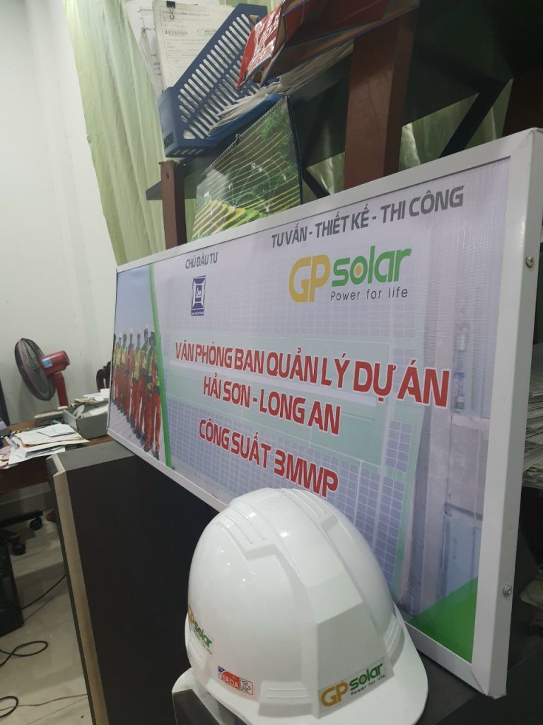 lap dat dien nang luong mat troi o duc hoa long an | GPsolar
