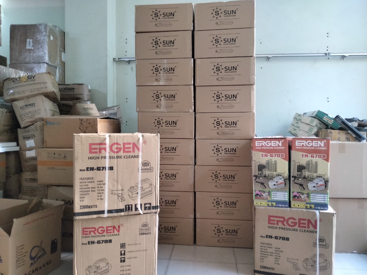 may rua pin mat troi dung cu ve sinh | GPsolar