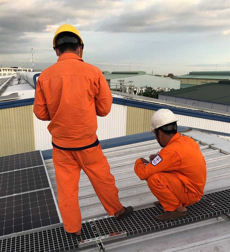 EVN SOLAR KIEM DINH DIEN MAT TROI | GPsolar