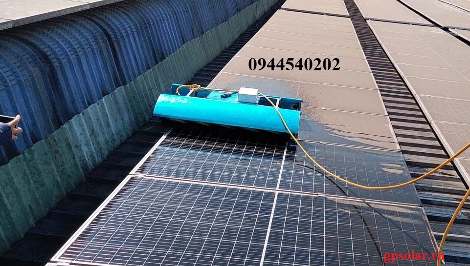 ssun may rua pin mat troi robot gia re | GPsolar