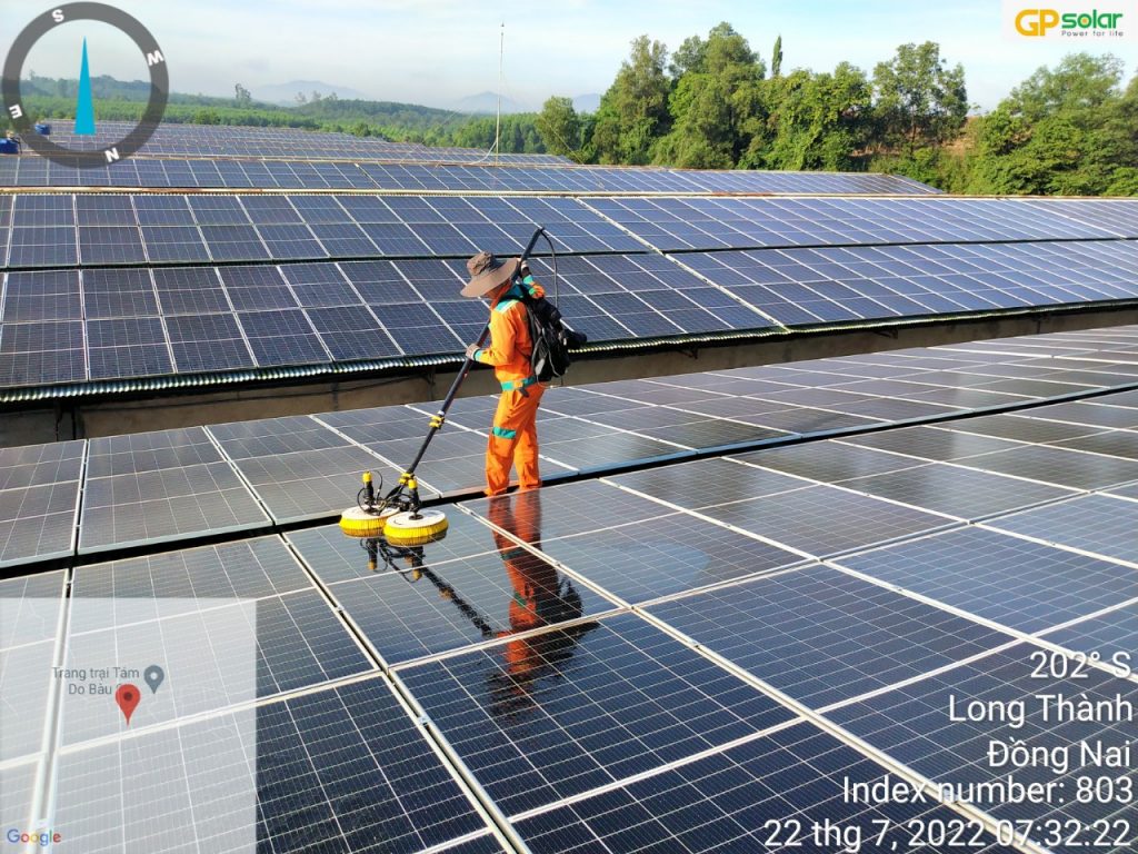 Dịch vụ bảo trì, bảo dưỡng và sửa chữa hệ thống điện mặt trời | GPsolar rua pin mat troi | GPsolar
