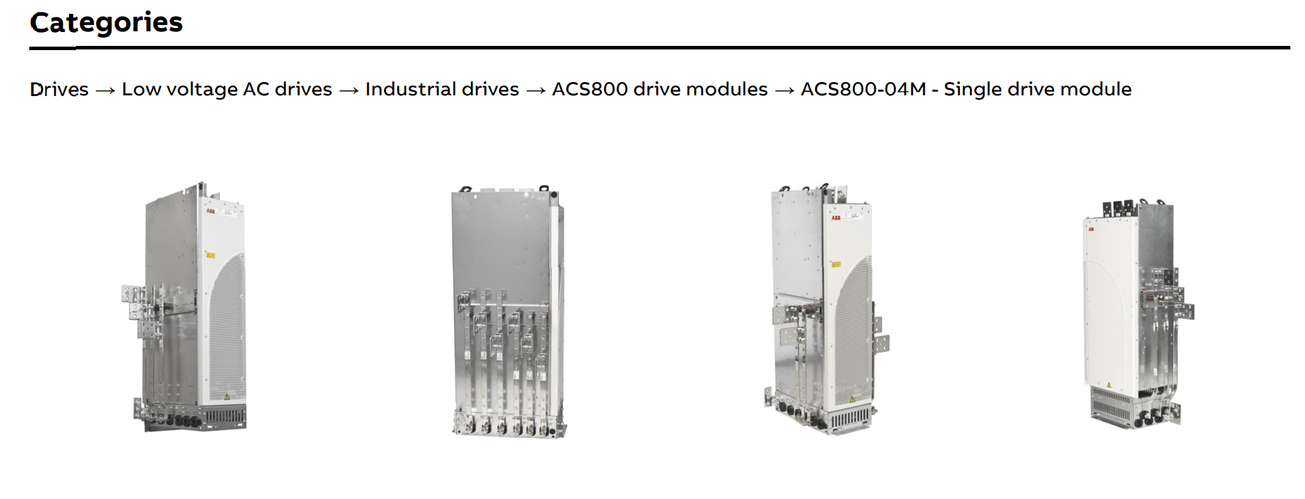 Bien tan cong nghiep ABB ACS800 04M 0320 5 | GPsolar