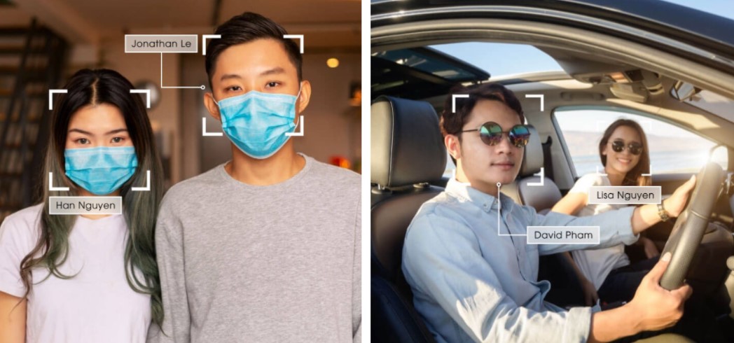 hanet ai camera h1000 nhan dien ca khi chu the dang deo khau | GPsolar