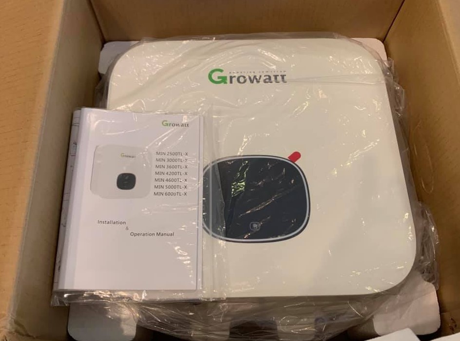 Thực tế biến tần Growatt 5kW