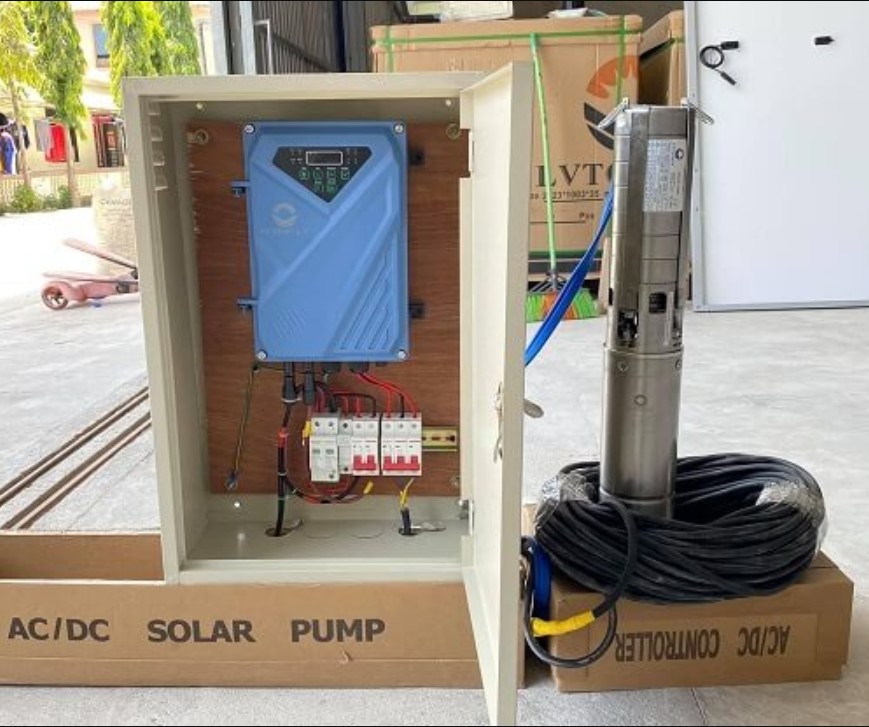 Thực tế Bơm năng lượng mặt trời 2HP tại GPsolar