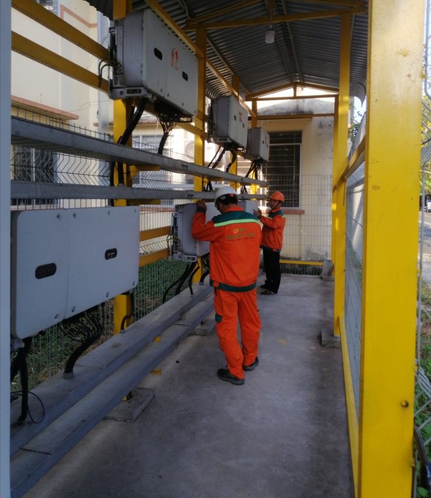 do kiem bao tri inverter huawei nha may solar dong nai | GPsolar