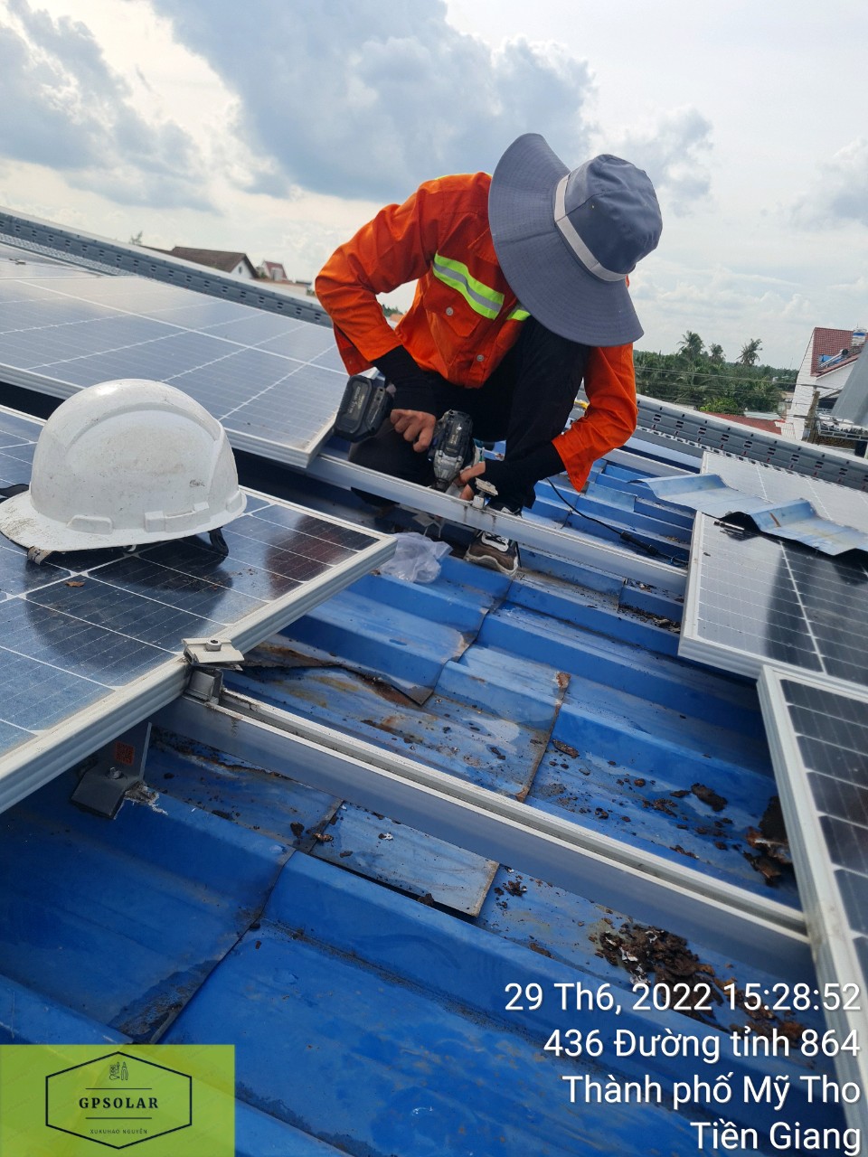 xu ly mai chong dot dien mat troi ap mai | GPsolar