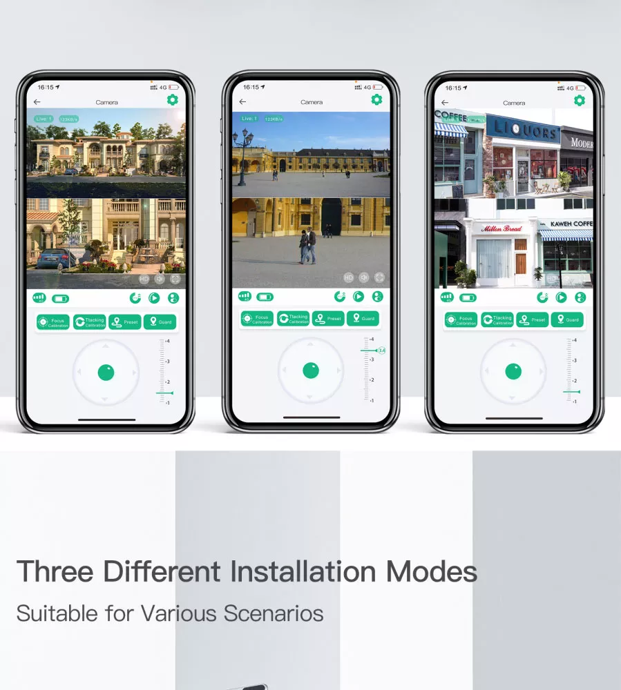 camera nang luong mat troi Pro xoay 4 huong | GPsolar