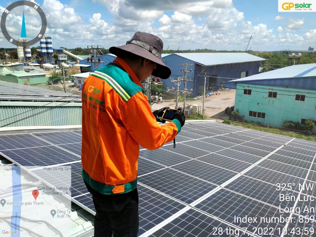 thiet bi chuyen dung kiem tra su co solar | GPsolar