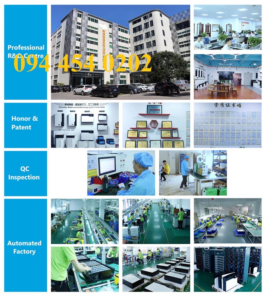 Pin lưu trữ điện năng lượng mặt trời 48V100AH | GPsolar cong ty san xuat pin luu tru dien mat troi lithium | GPsolar