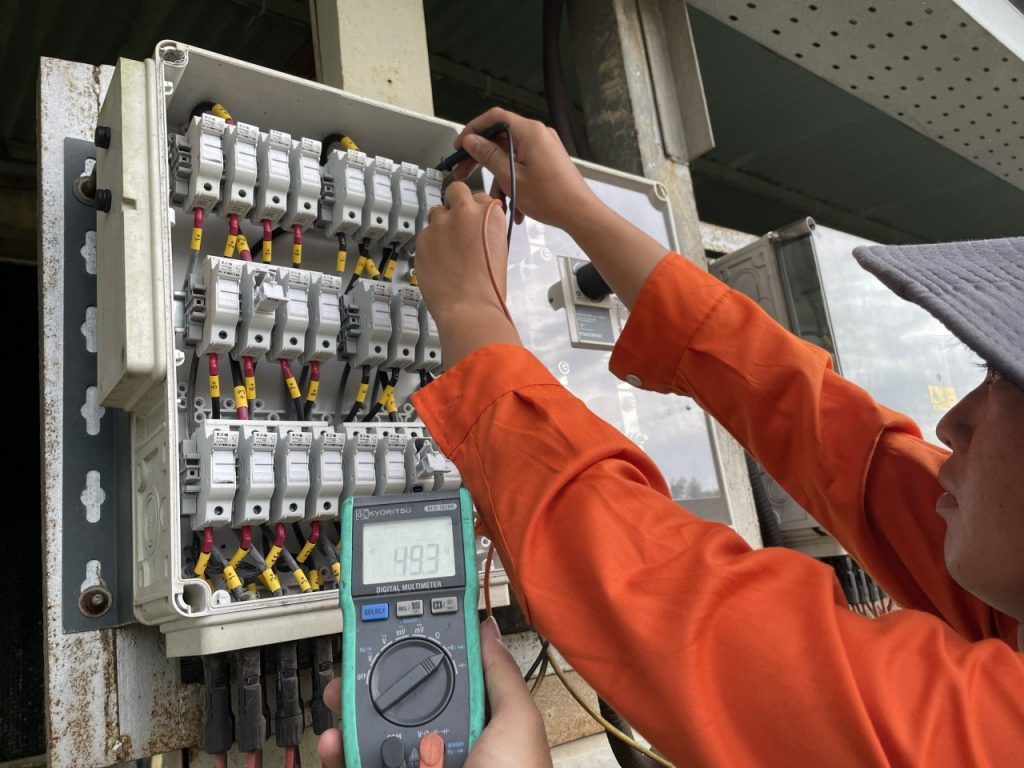 do kiem loi inverter tu dien solar | GPsolar