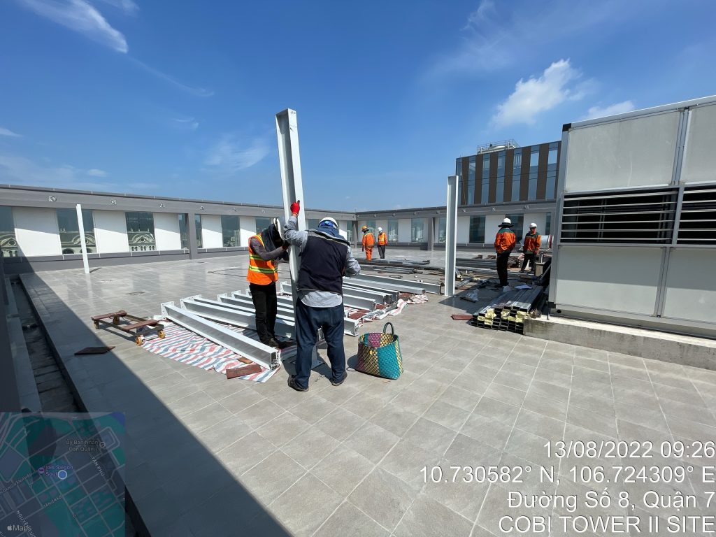 khung gian solar mai che chuan | GPsolar