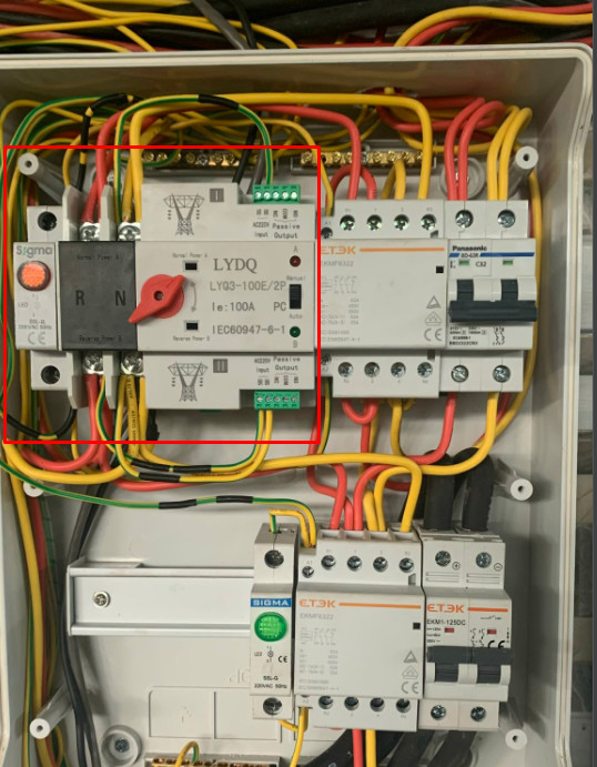 Bo chuyen nguon ats cho solar | GPsolar