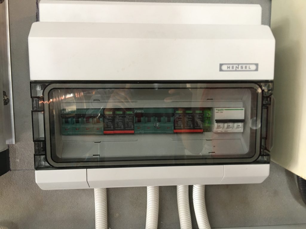 Tủ điện Hensel Đức chống cháy