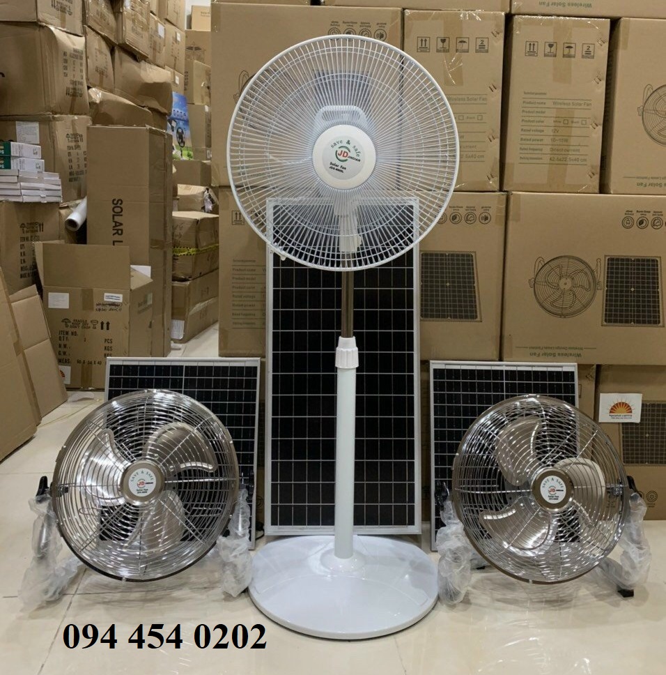 Quạt năng lượng mặt trời JD Solar Quạt năng lượng mặt trời JD Solar