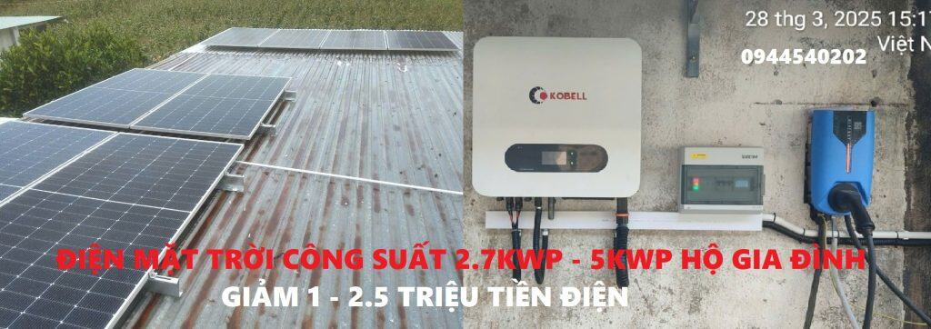 dien mat troi ho gia dinh | GPsolar