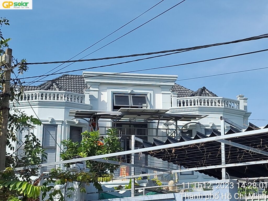 du an mau he thong dien mat troi hoa luoi bam tai 4 5kwp | GPsolar