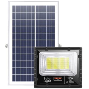 Đèn năng lượng mặt trời 200W Jindian JD 8200L
