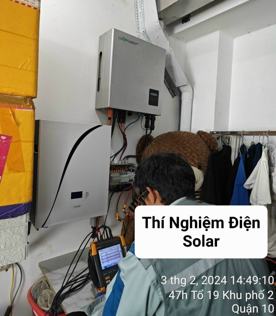 Thí nghiệm điện tại Gpsolar