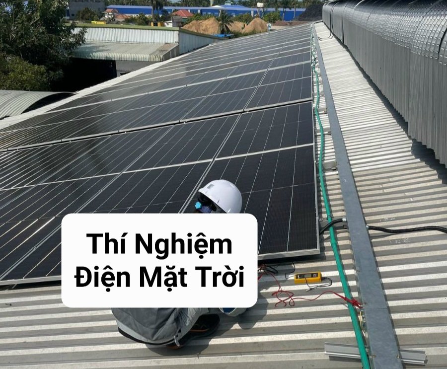 Thí nghiệm điện mặt trời tại Gpsolar