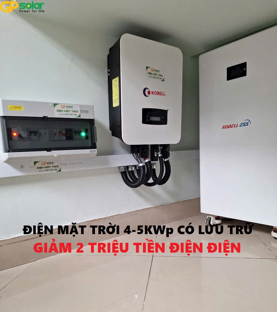 dien mat troi ho gia dinh 2 trieu tien dien | GPsolar
