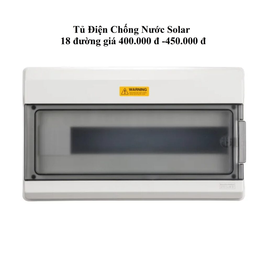 Tủ điện 9 12 18 đường IP65 Solar giá sỉ | GPsolar tu dien solar 18 duong dien mat troi luu tru | GPsolar