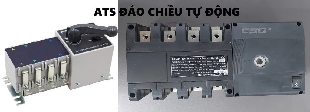 ATS Dao chieu tu dong 3 Pha lap duoc 1 Pha 100A | GPsolar