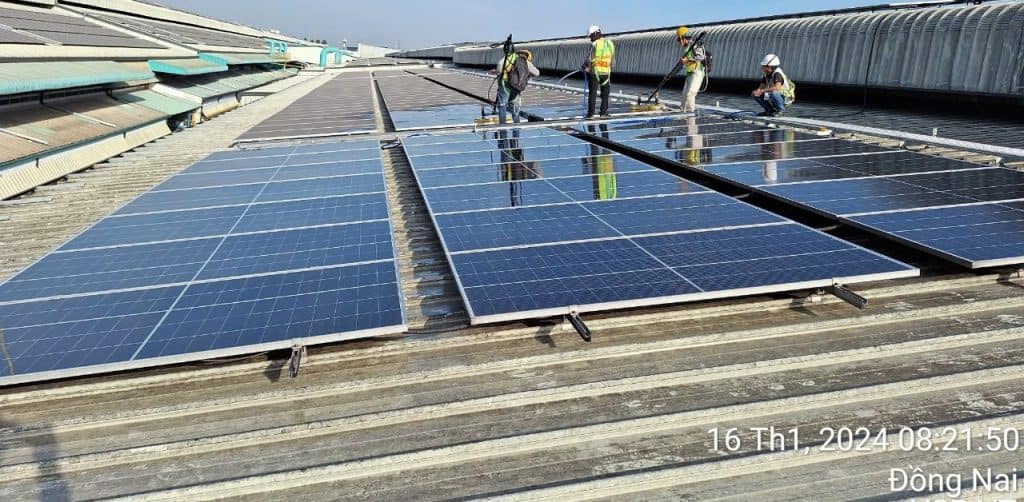 cong ty ve sinh pin mat troi dong nai | GPsolar