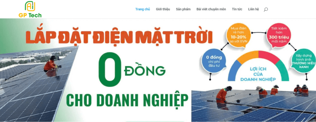 cong ty gp tech | GPsolar
