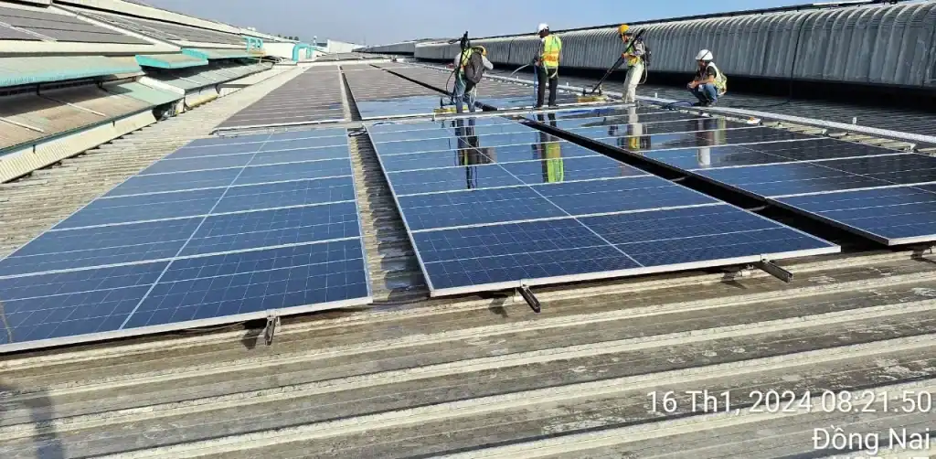 cong ty ve sinh pin mat troi dong nai | GPsolar